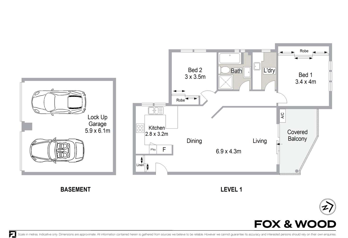Floorplan of Homely apartment listing, 20/506-512 President Avenue, Sutherland NSW 2232