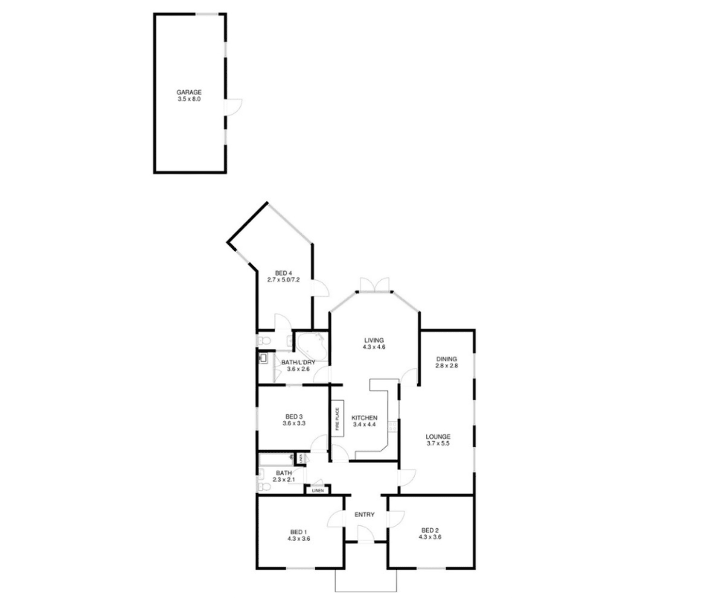 Floorplan of Homely house listing, 31 Albany Street, Berry NSW 2535