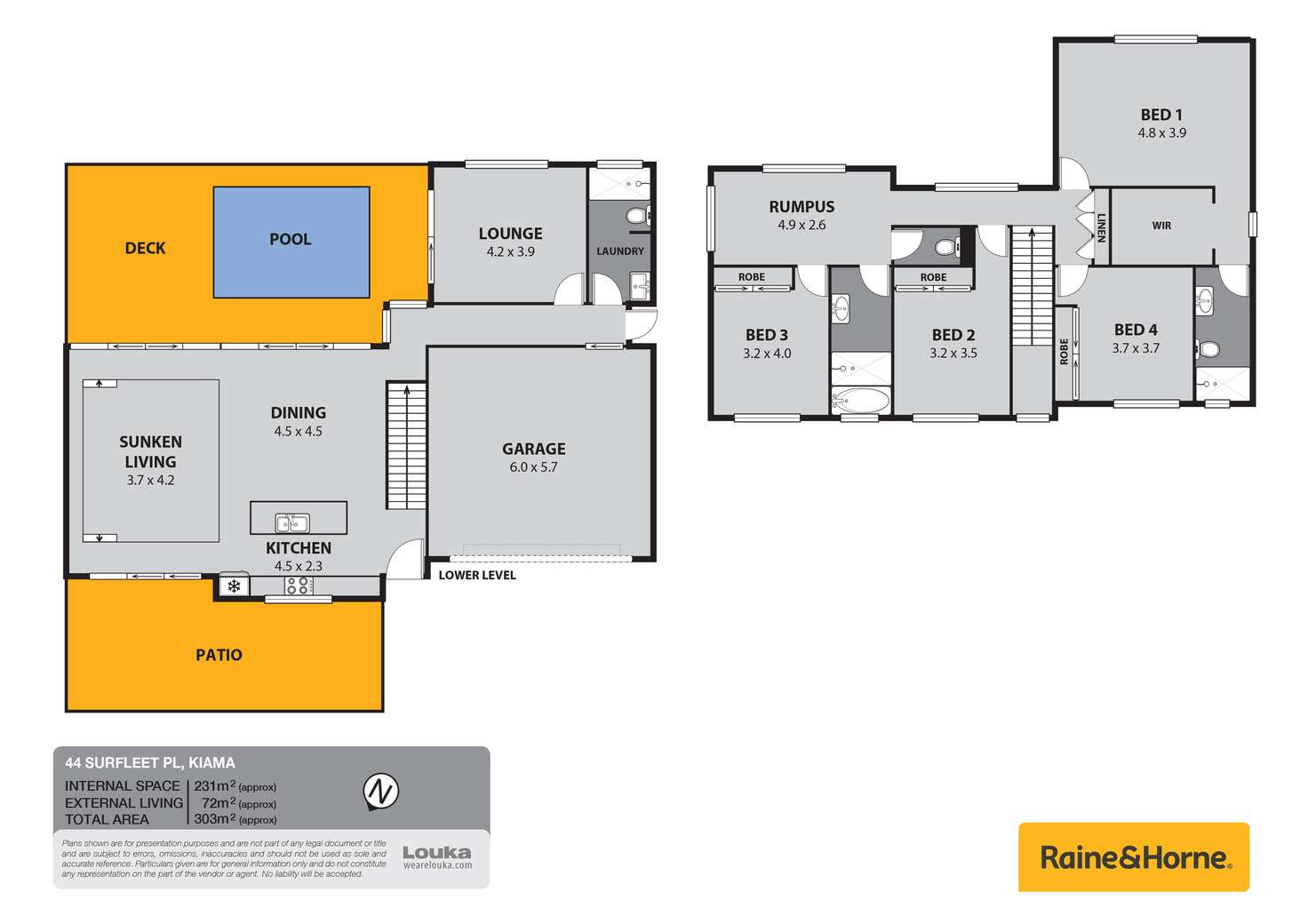 Floorplan of Homely house listing, 44 Surfleet Place, Kiama NSW 2533