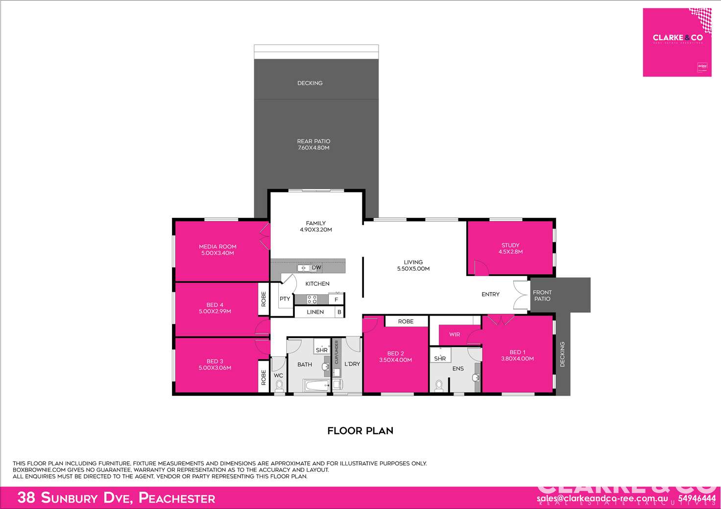 Floorplan of Homely house listing, 38 Sunbury Drive, Peachester QLD 4519