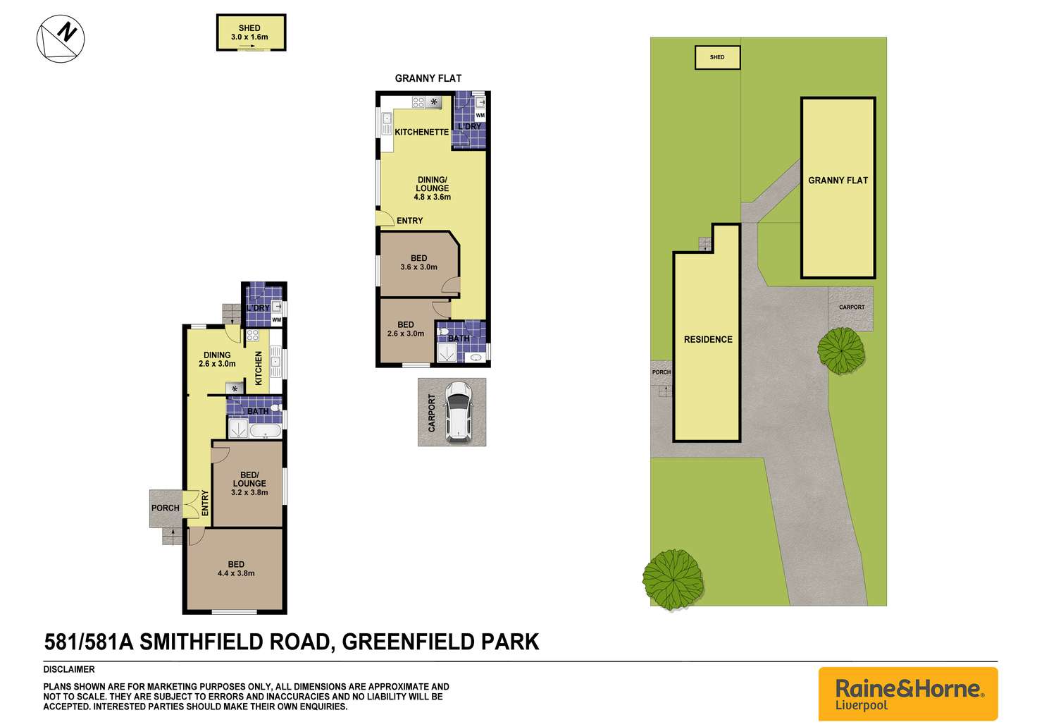 Floorplan of Homely house listing, 581 Smithfield Road, Greenfield Park NSW 2176