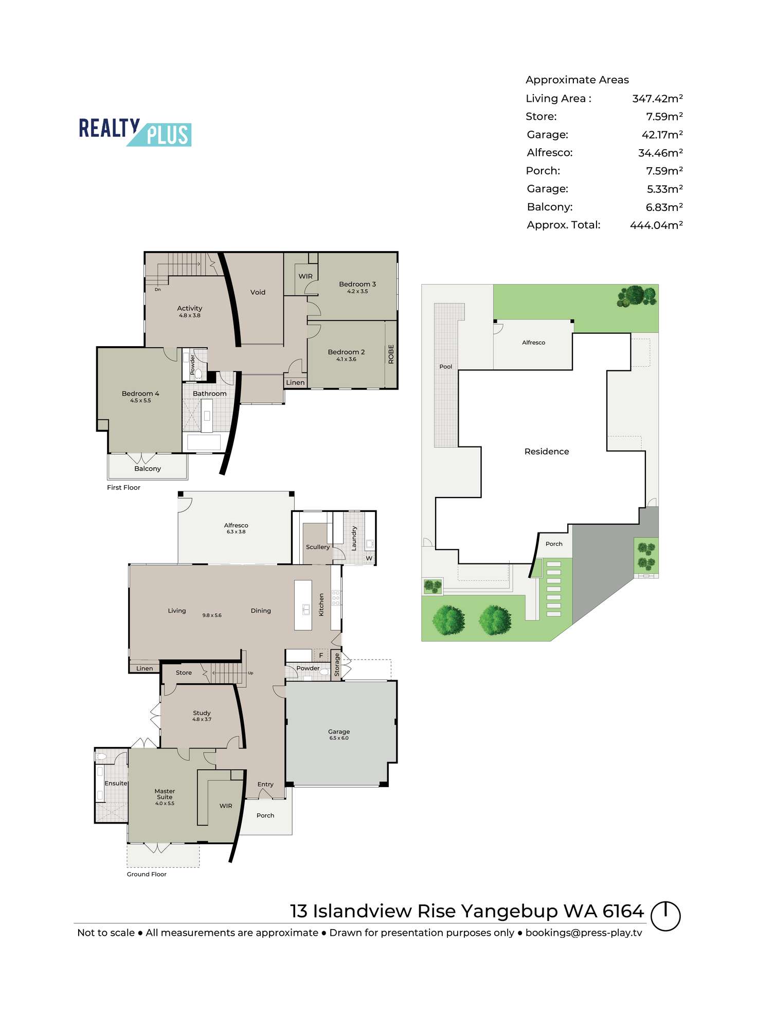 Floorplan of Homely house listing, 13 Islandview Rise, Yangebup WA 6164