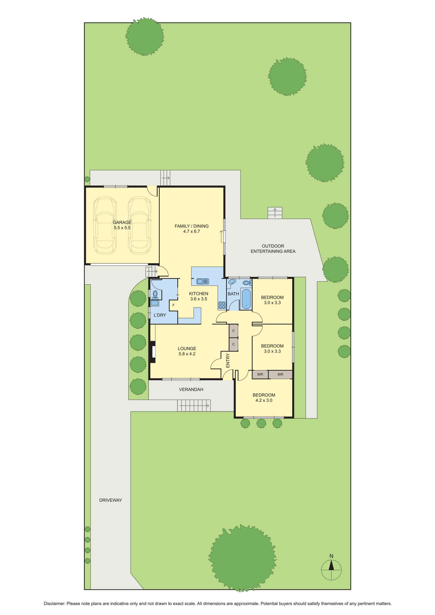 Floorplan of Homely house listing, 117 Franklin Street, Eltham VIC 3095