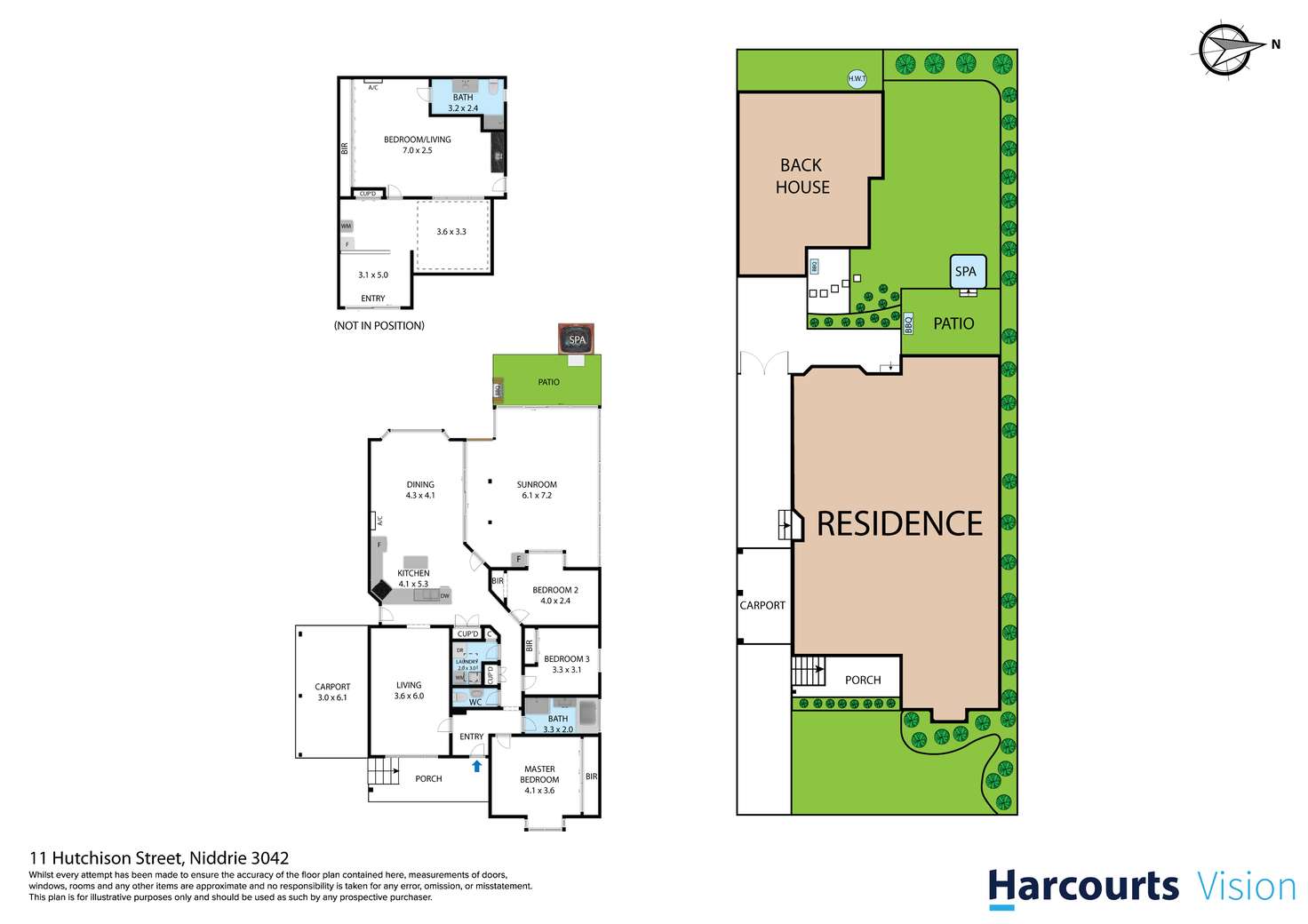 Floorplan of Homely house listing, 11 Hutchison Street, Niddrie VIC 3042