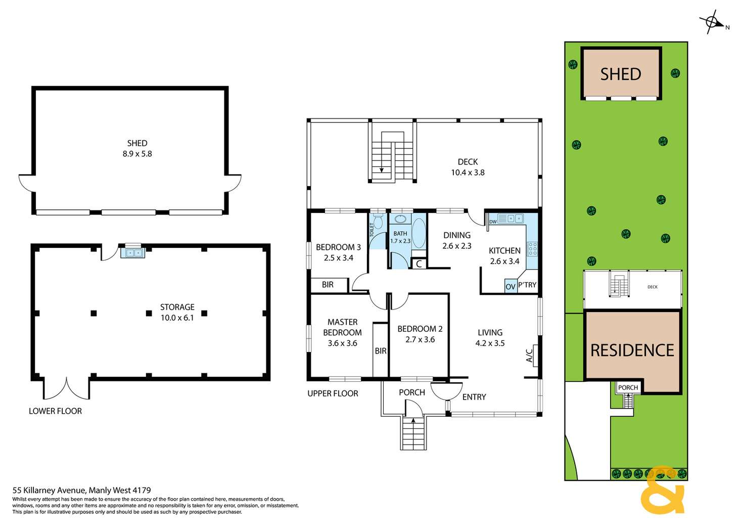 Floorplan of Homely house listing, 1308/90 Killarney Avenue, Manly West QLD 4179