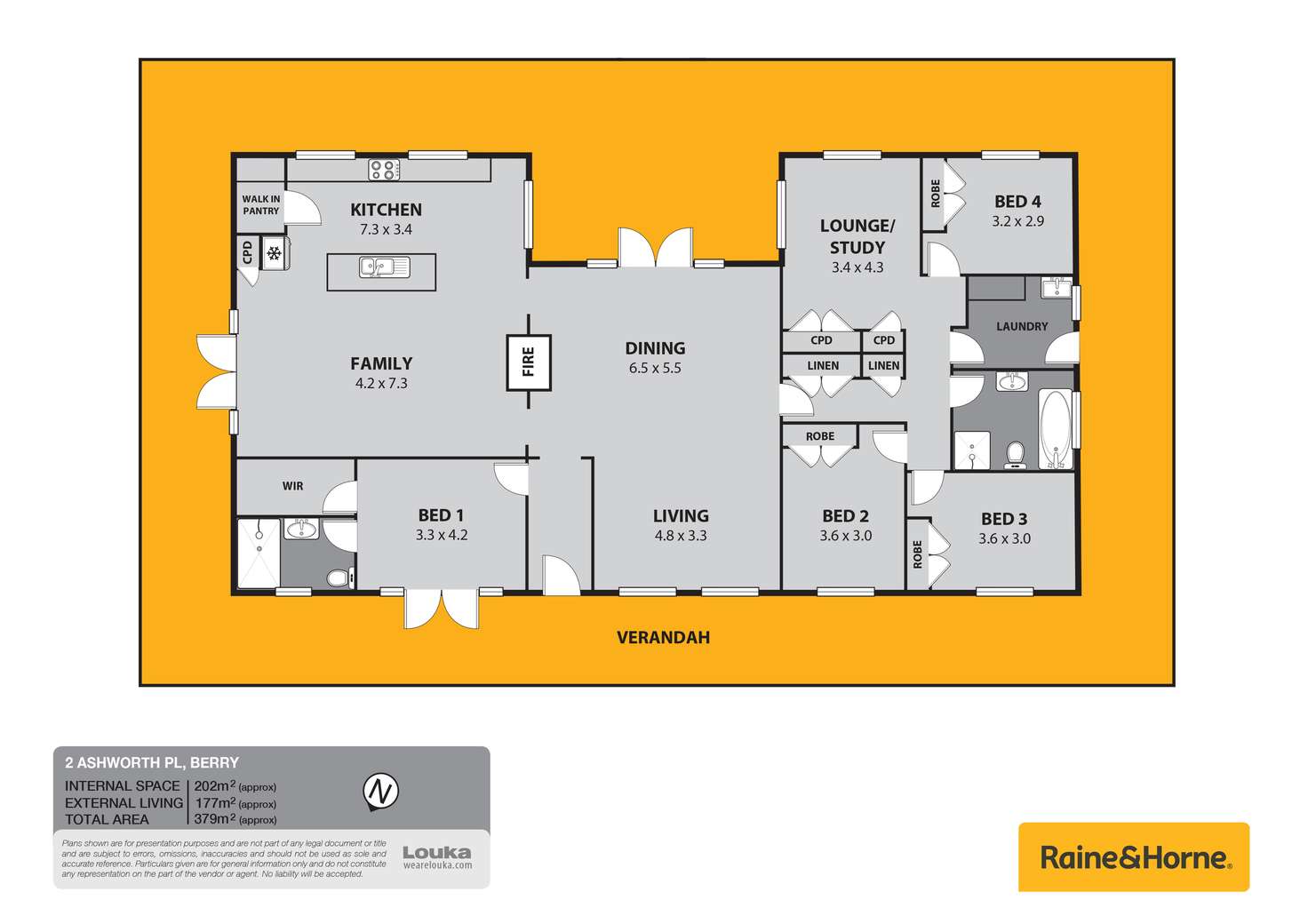 Floorplan of Homely house listing, 2 Ashworth Place - "Campbells Run", Berry NSW 2535