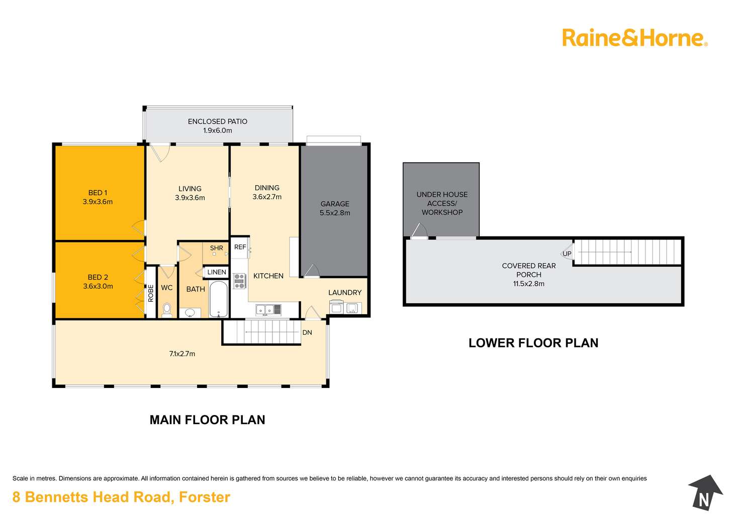 Floorplan of Homely house listing, 8 Bennetts Head Road, Forster NSW 2428