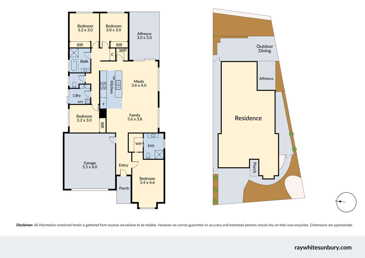 Floorplan of Homely house listing, 22 Beckview Crescent, Sunbury VIC 3429