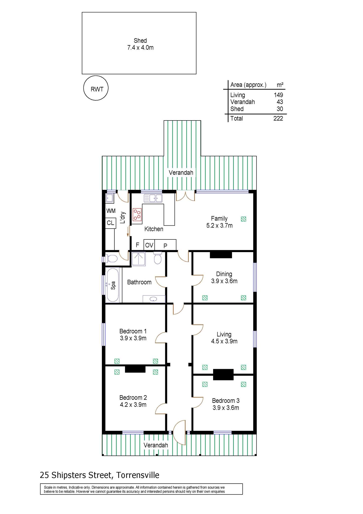 Floorplan of Homely house listing, 25 Shipster Street, Torrensville SA 5031