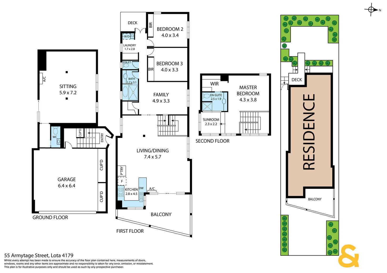 Floorplan of Homely house listing, 55 Armytage Street, Lota QLD 4179
