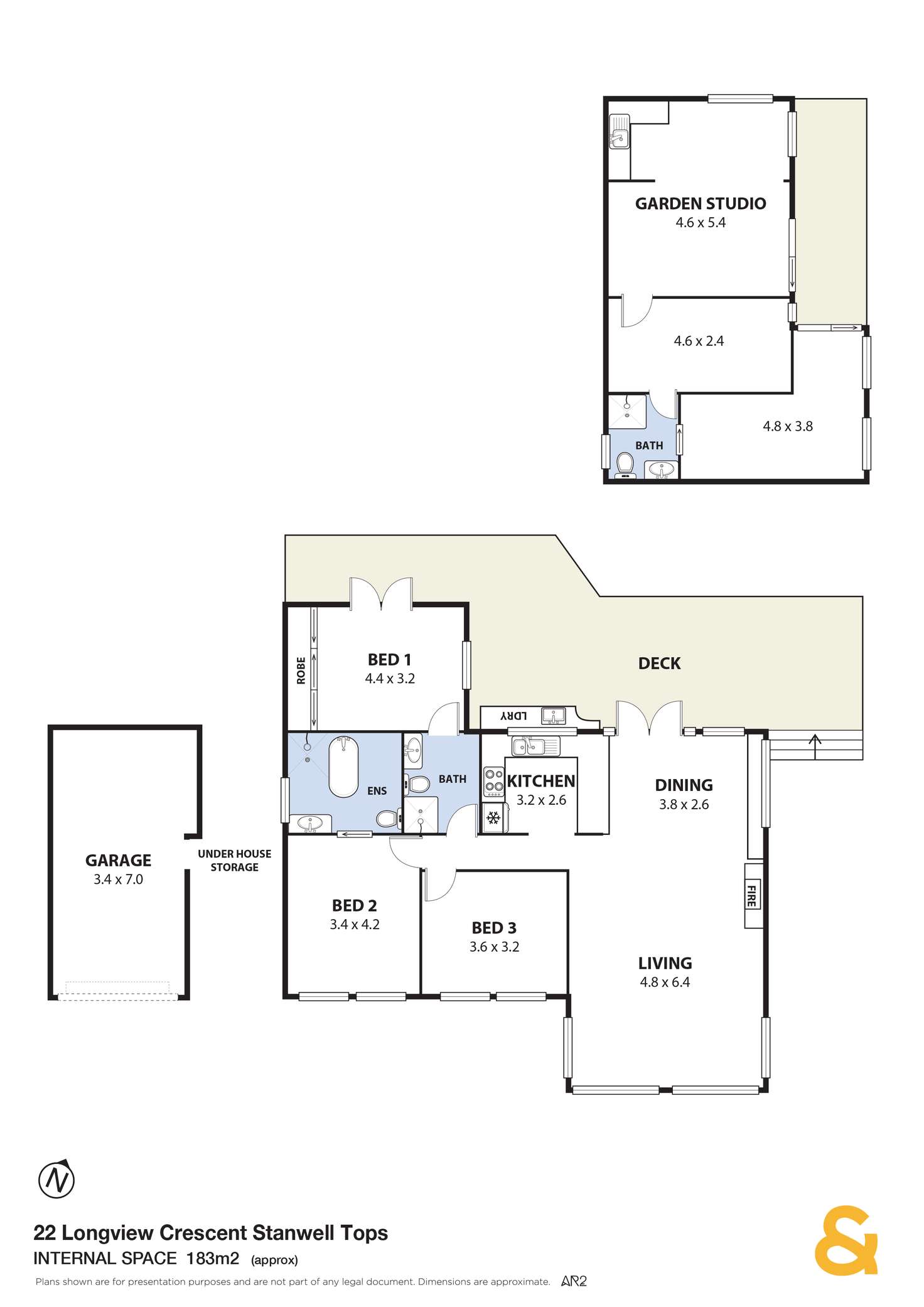 Floorplan of Homely house listing, 22 Longview Crescent, Stanwell Tops NSW 2508