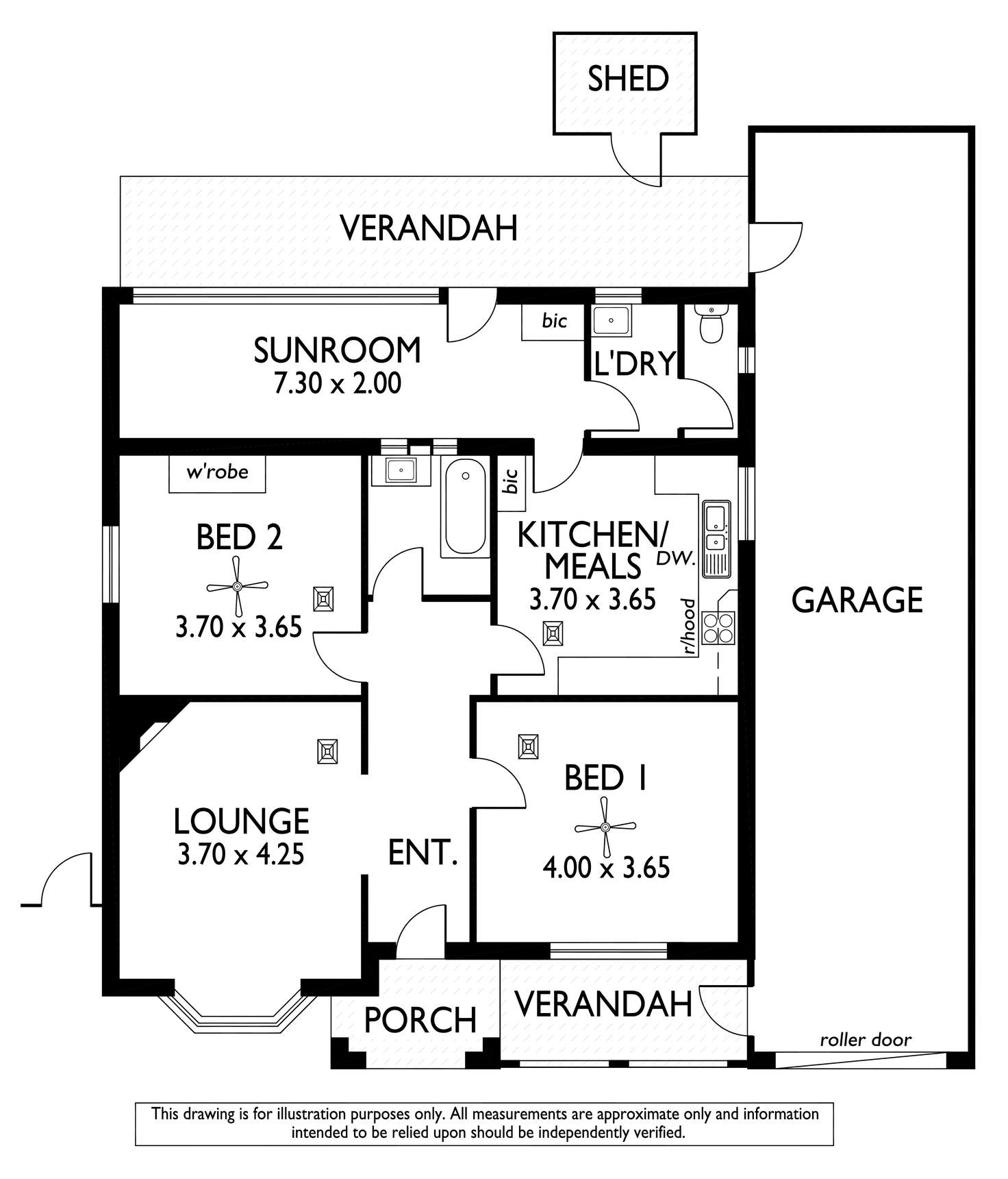 Floorplan of Homely house listing, 51 Anstey Crescent, Kurralta Park SA 5037