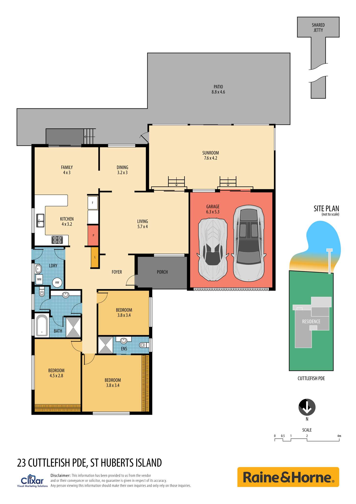 Floorplan of Homely house listing, 23 Cuttlefish Parade, St Huberts Island NSW 2257