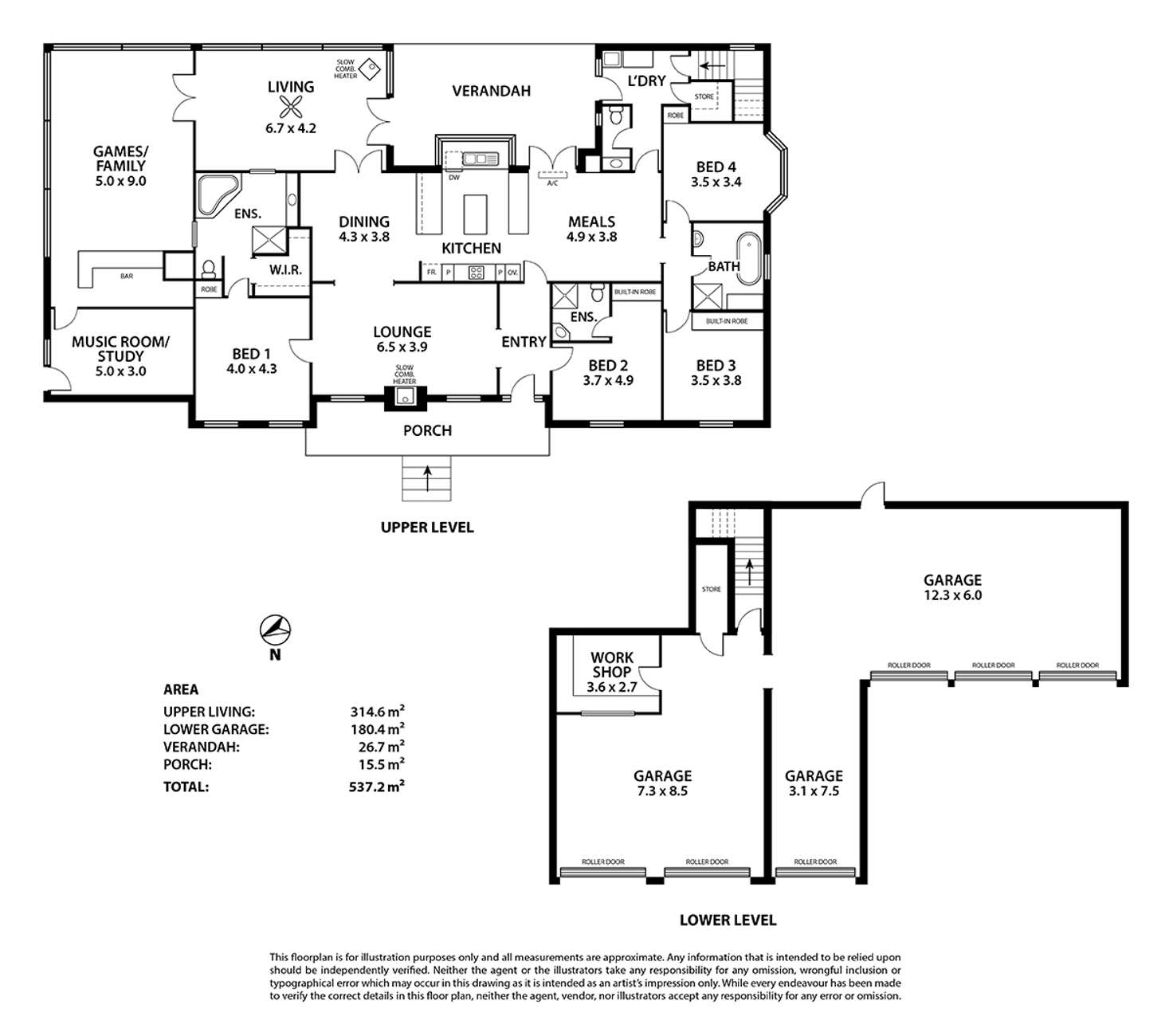 Floorplan of Homely house listing, 3 Wonnaminta Drive, Crafers SA 5152