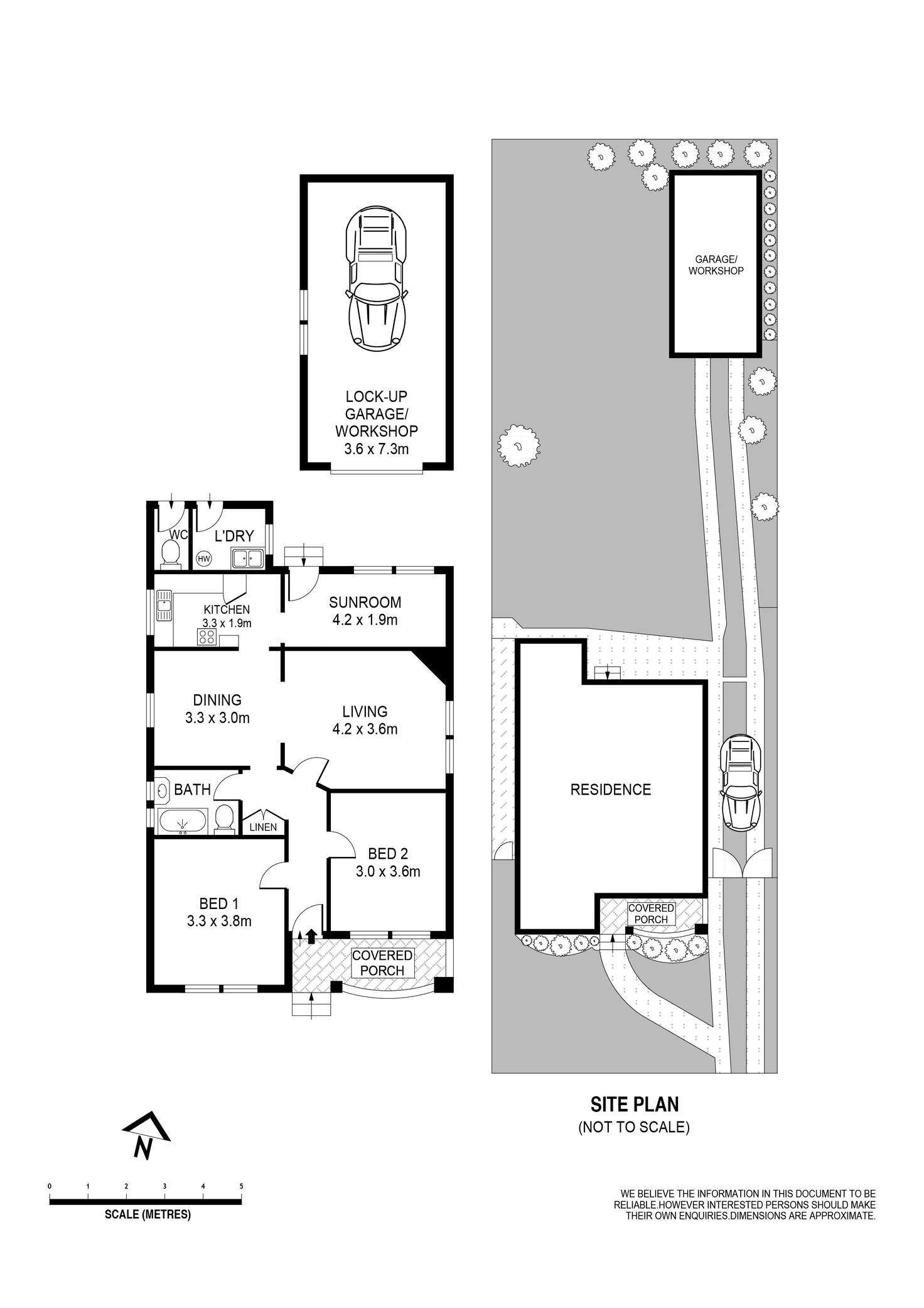 Floorplan of Homely house listing, 16 Vivienne Street, Kingsgrove NSW 2208