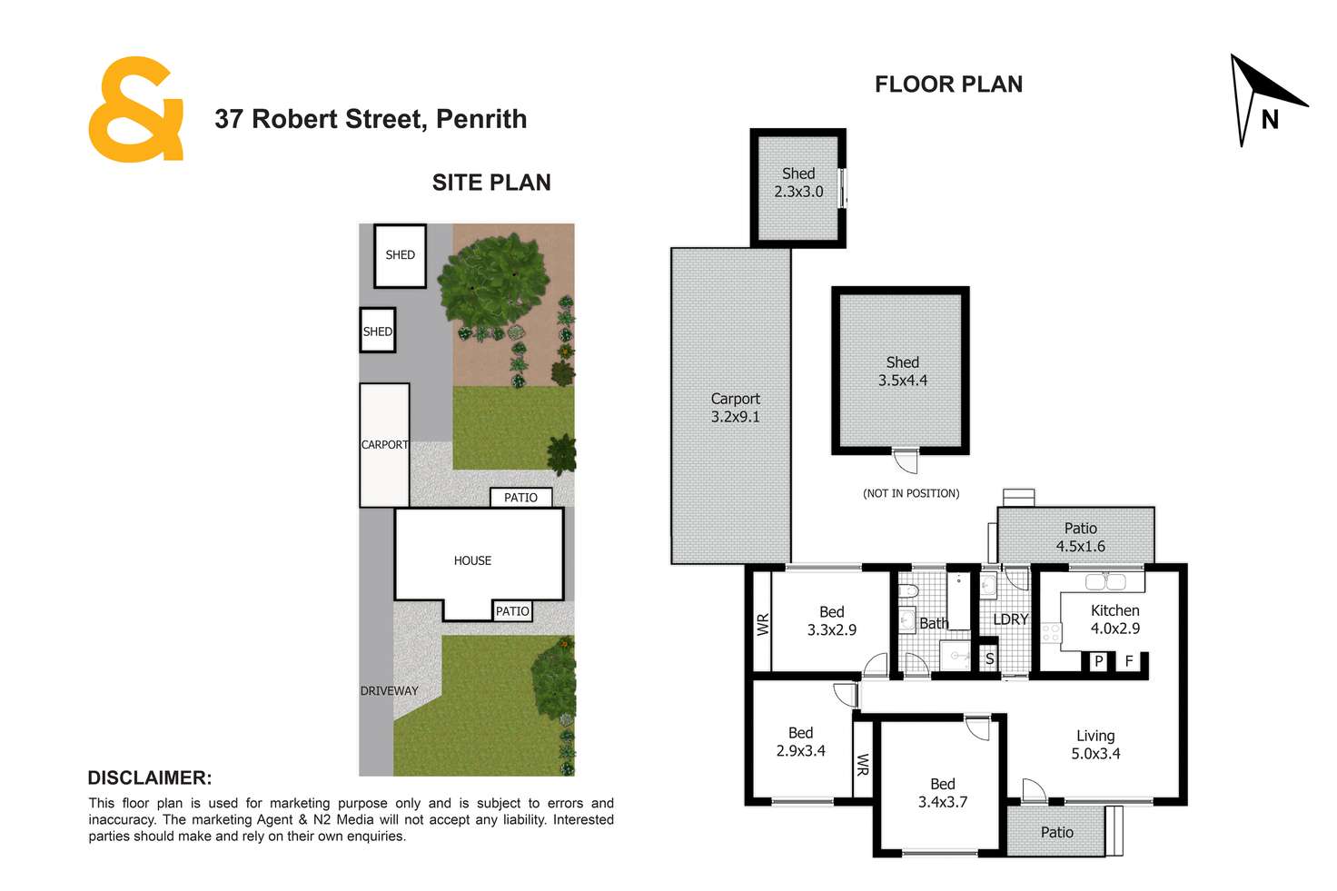 Floorplan of Homely house listing, 37 Robert Street, Penrith NSW 2750