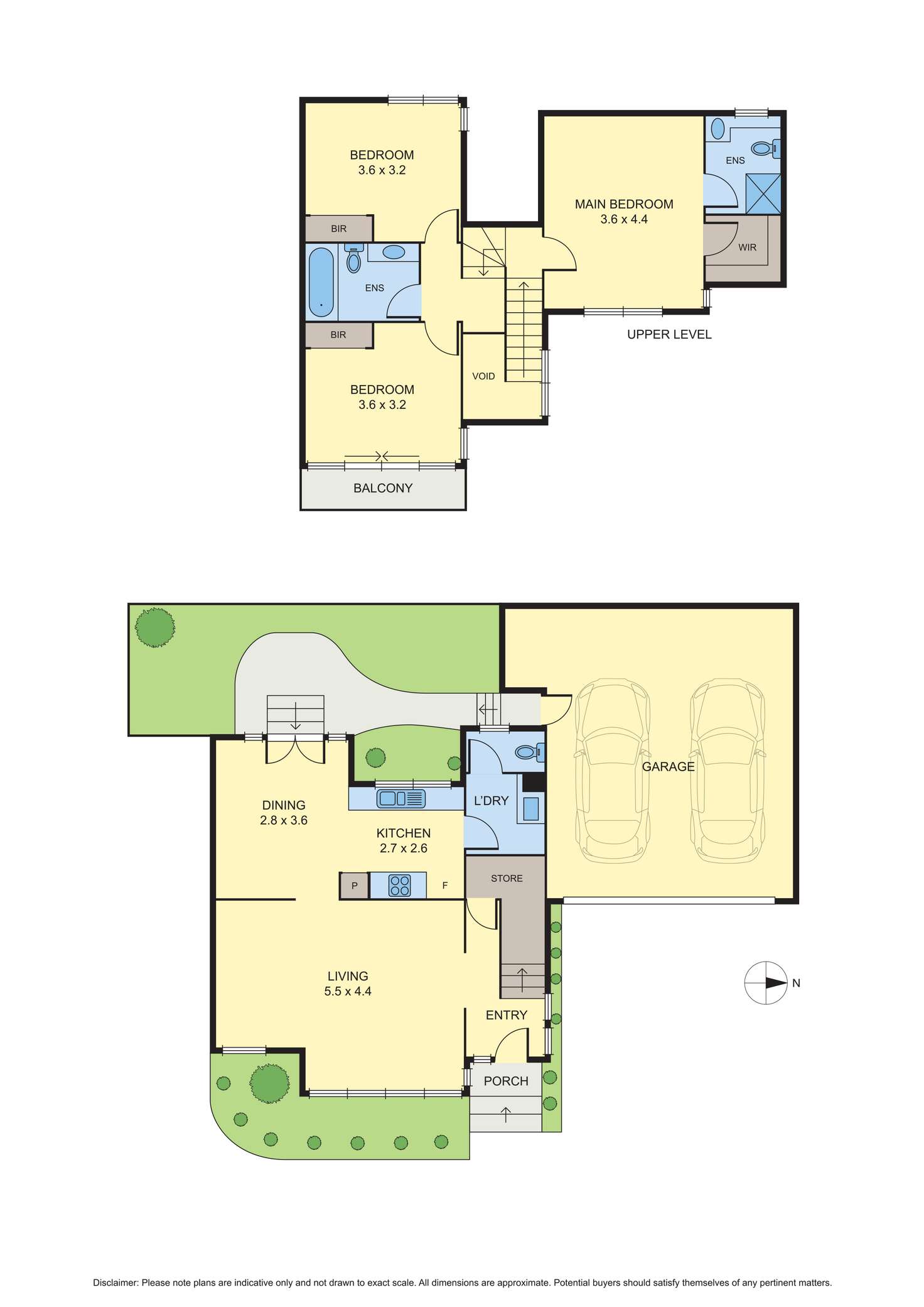 Floorplan of Homely townhouse listing, 2/15 Luck Street, Eltham VIC 3095