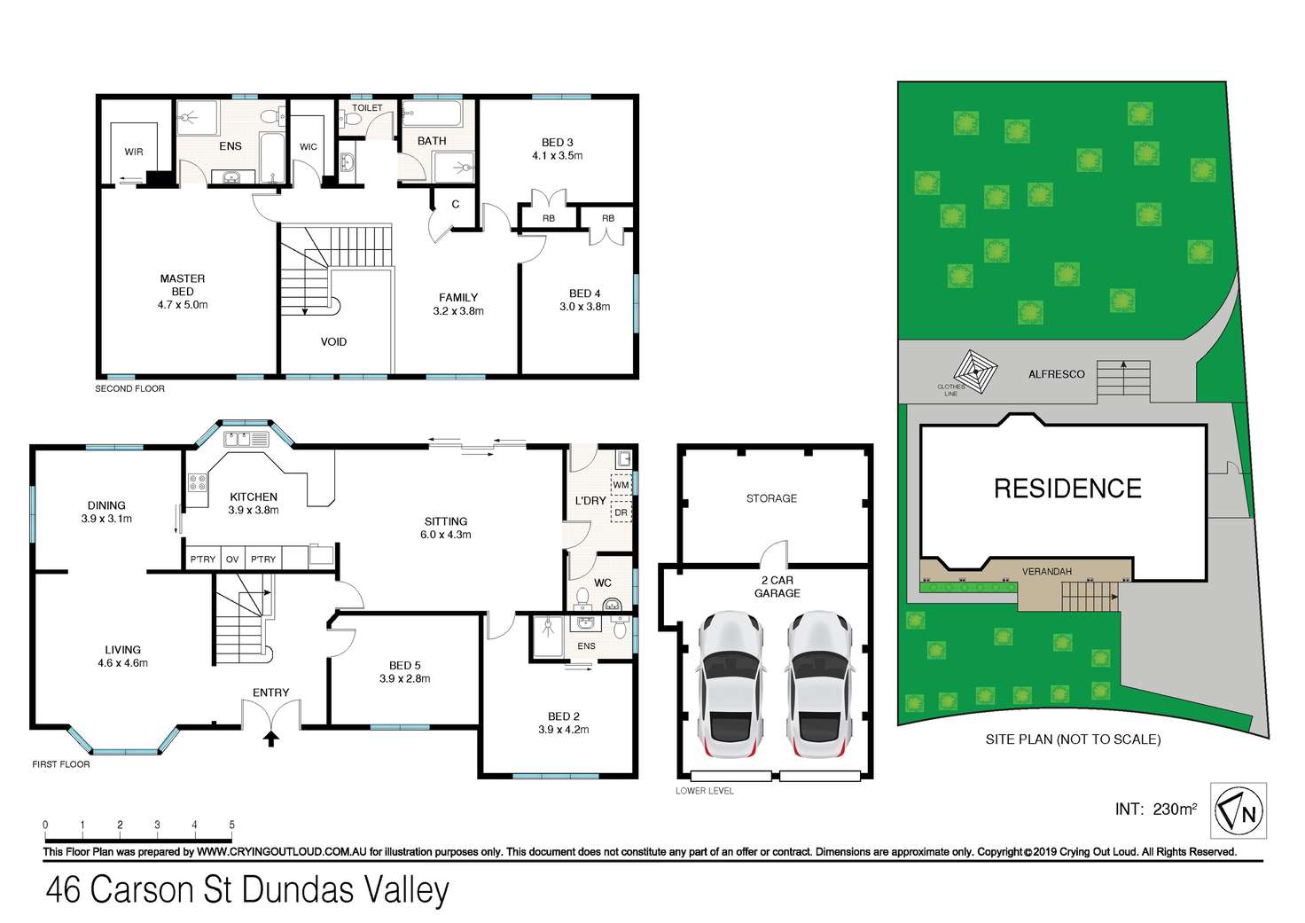 Floorplan of Homely house listing, 46 Carson Street, Dundas Valley NSW 2117