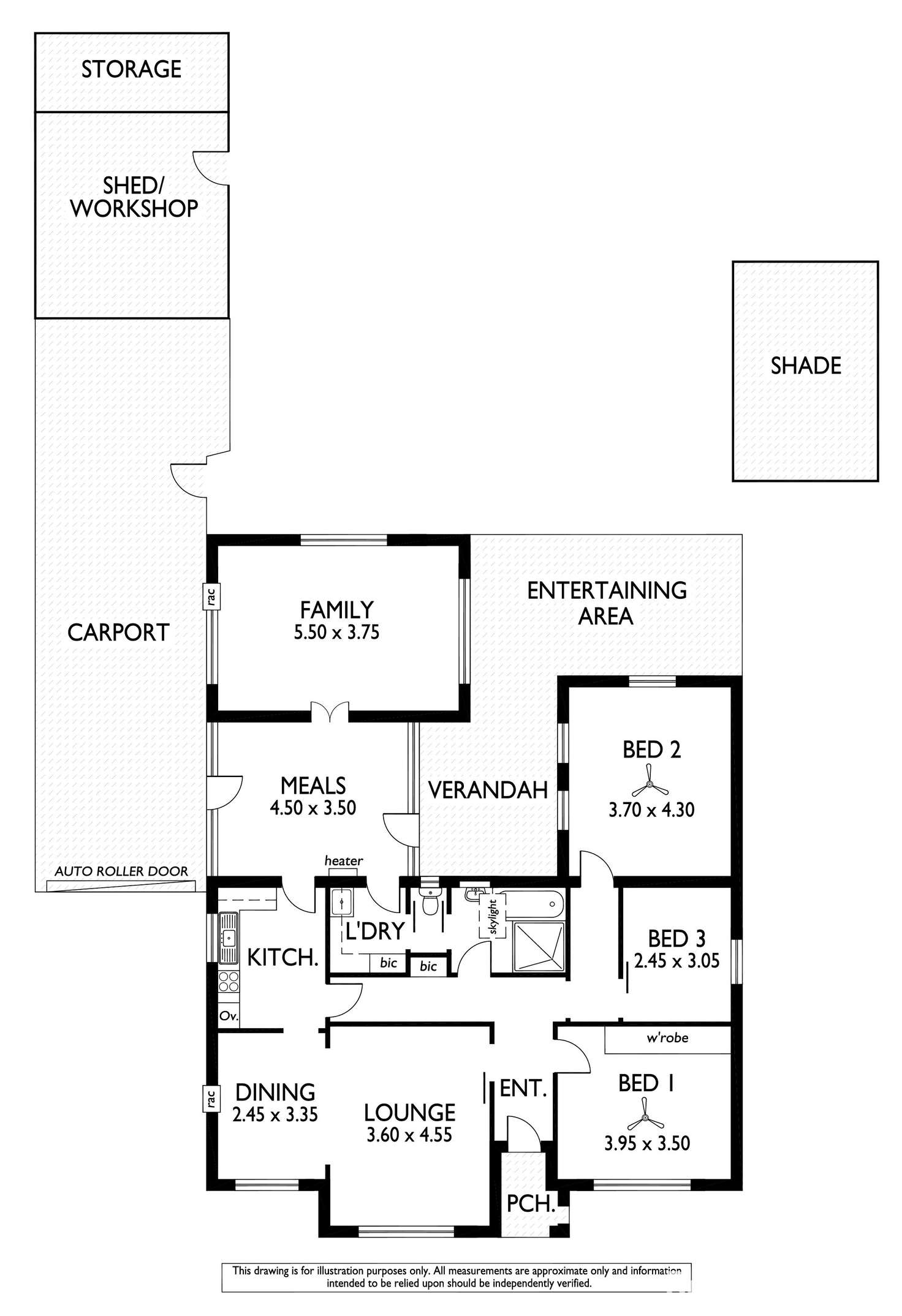 Floorplan of Homely house listing, 78 Daly Street, Kurralta Park SA 5037