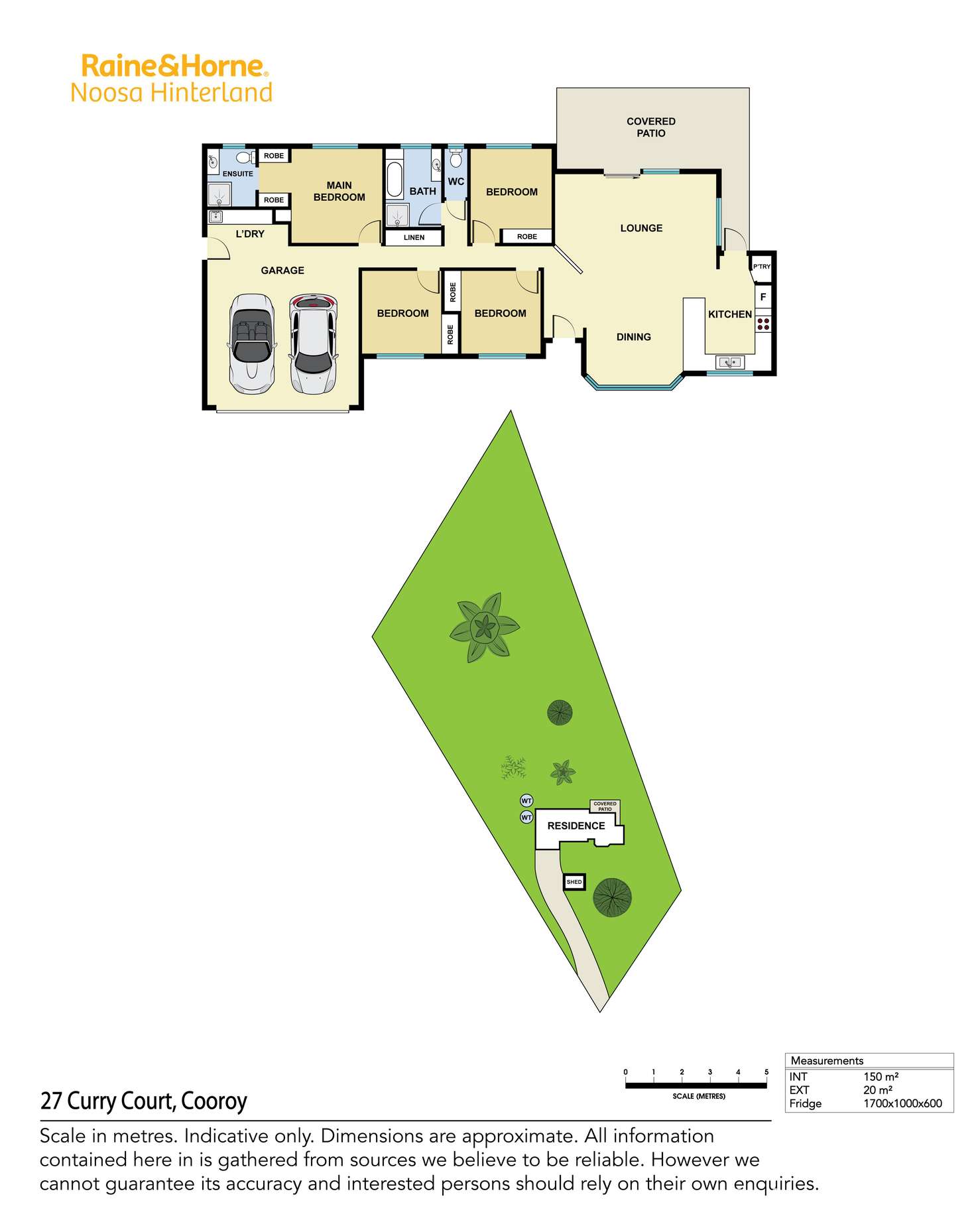 Floorplan of Homely house listing, 27 Curry Court, Cooroy QLD 4563