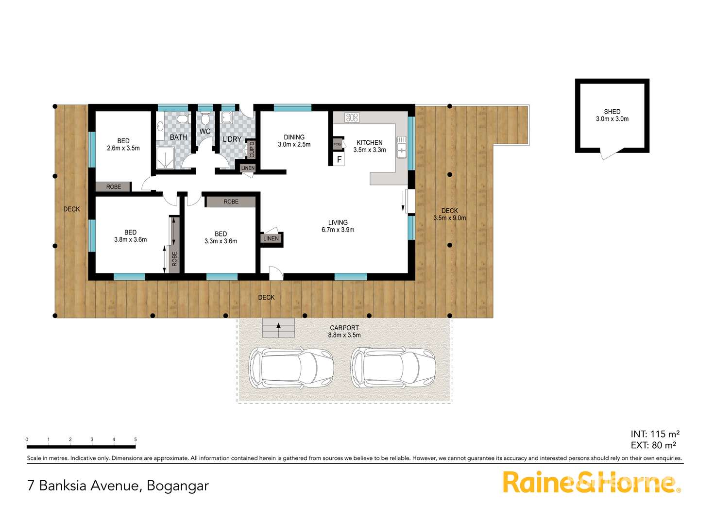 Floorplan of Homely house listing, 7 Banksia Avenue, Bogangar NSW 2488