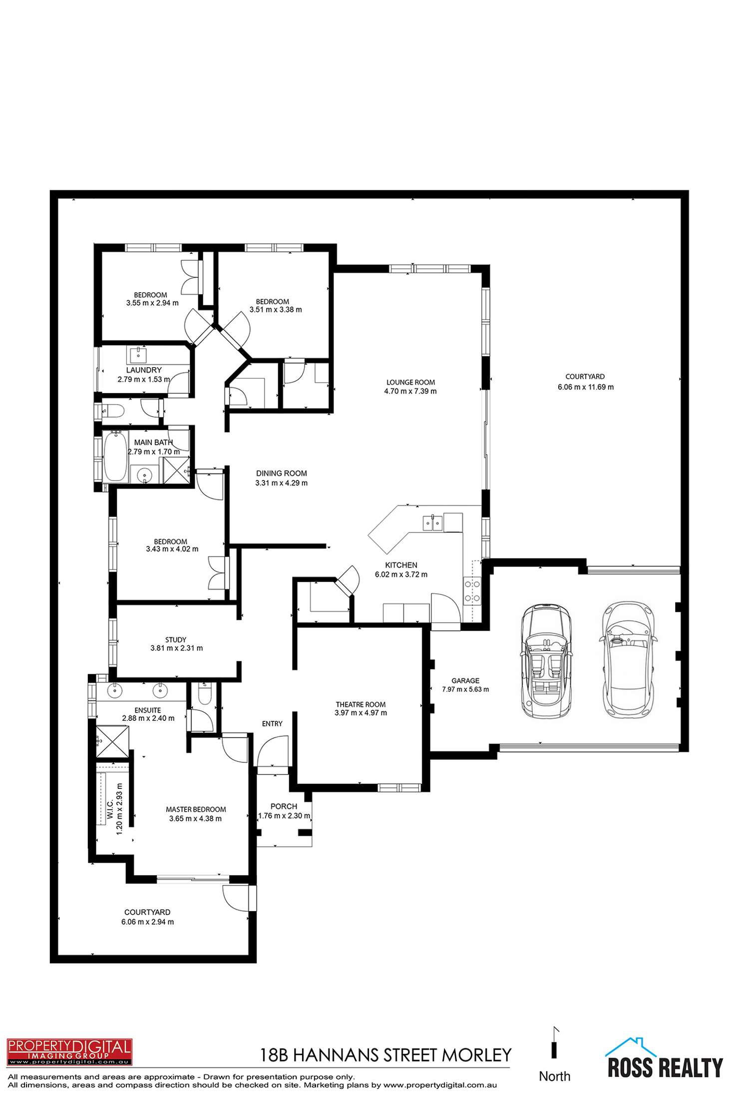 Floorplan of Homely house listing, 18B Hannans Street, Morley WA 6062
