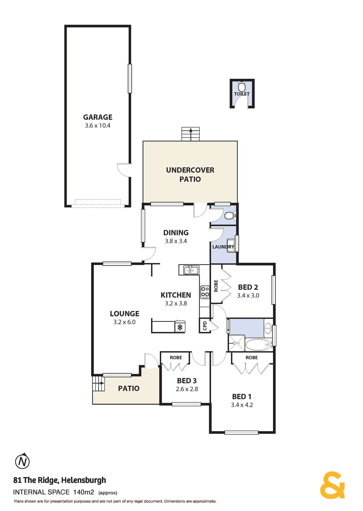 Floorplan of Homely house listing, 81 The Ridge, Helensburgh NSW 2508