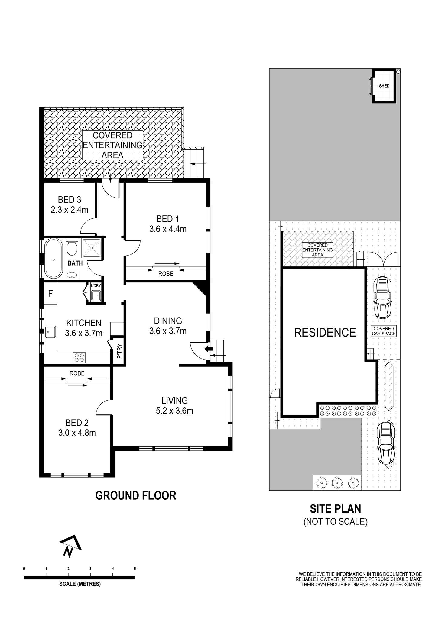 Floorplan of Homely house listing, 18 Bennett Street, Kingsgrove NSW 2208