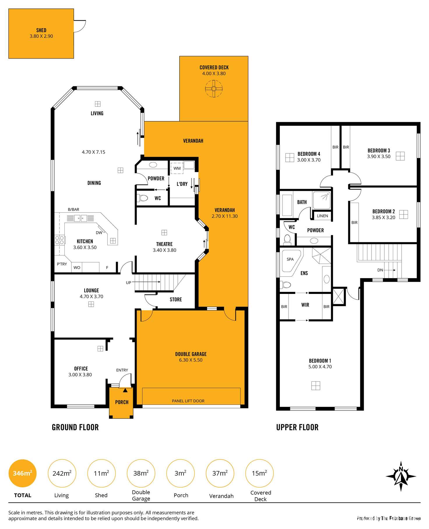 Floorplan of Homely house listing, 43 Grenache Circuit, Craigburn Farm SA 5051