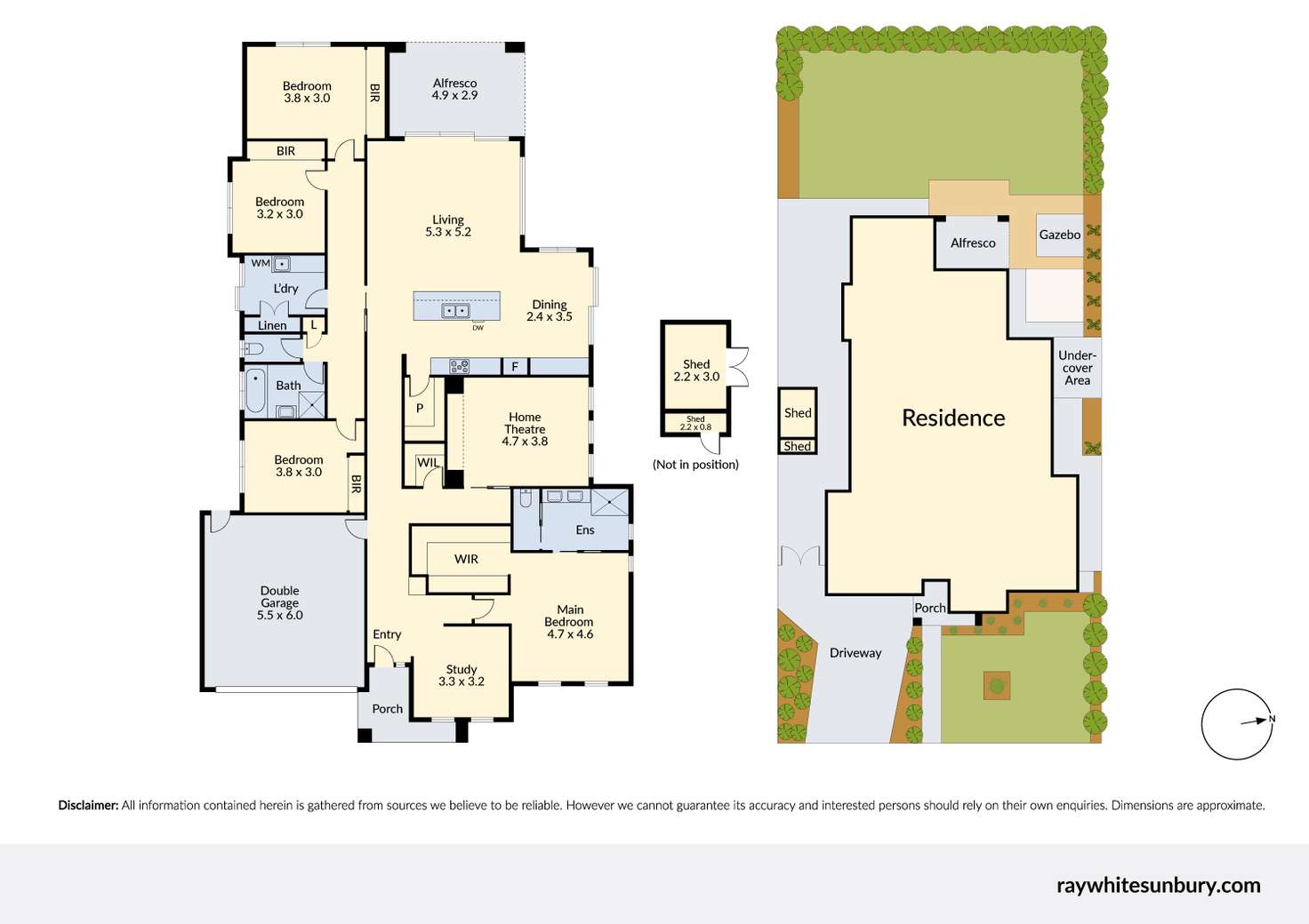 Floorplan of Homely house listing, 4 Town Place, Gisborne VIC 3437