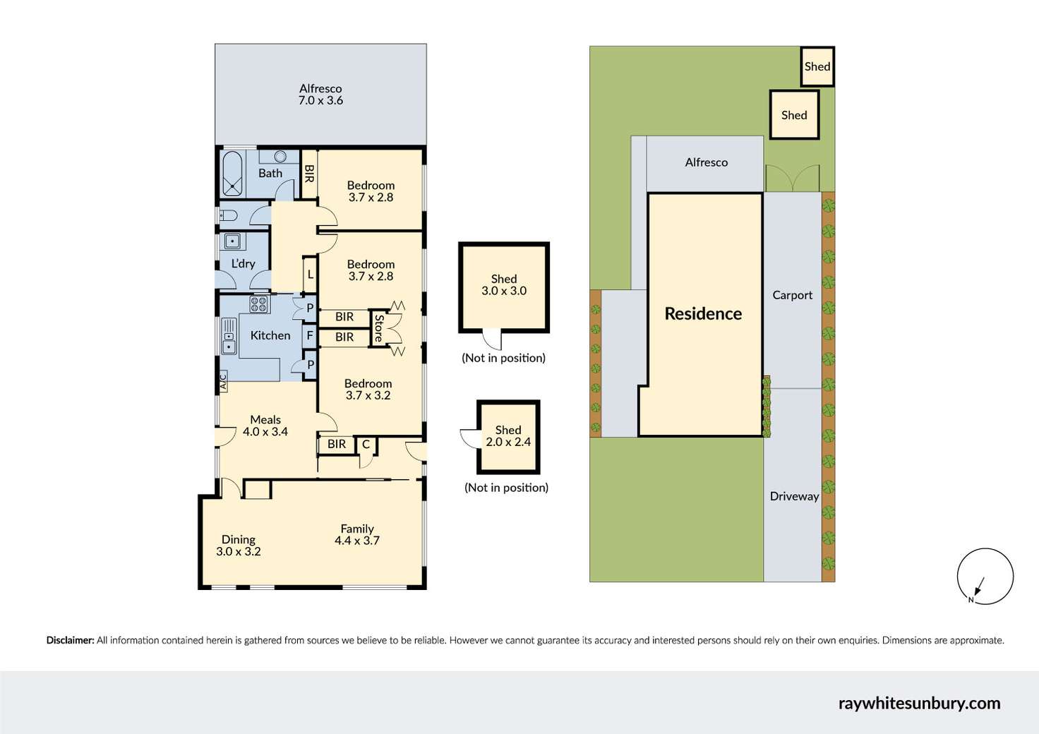 Floorplan of Homely house listing, 107 Gap Road, Sunbury VIC 3429