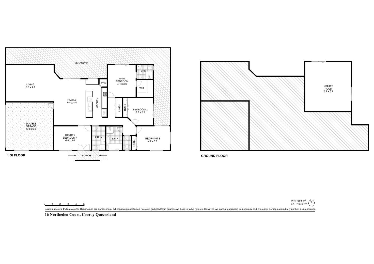 Floorplan of Homely house listing, 16 Northeden Court, Cooroy QLD 4563
