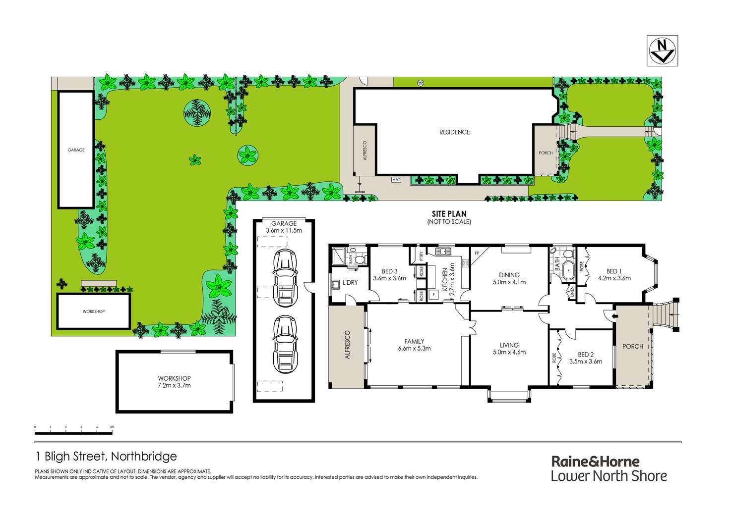 Floorplan of Homely house listing, 1 Bligh Street, Northbridge NSW 2063