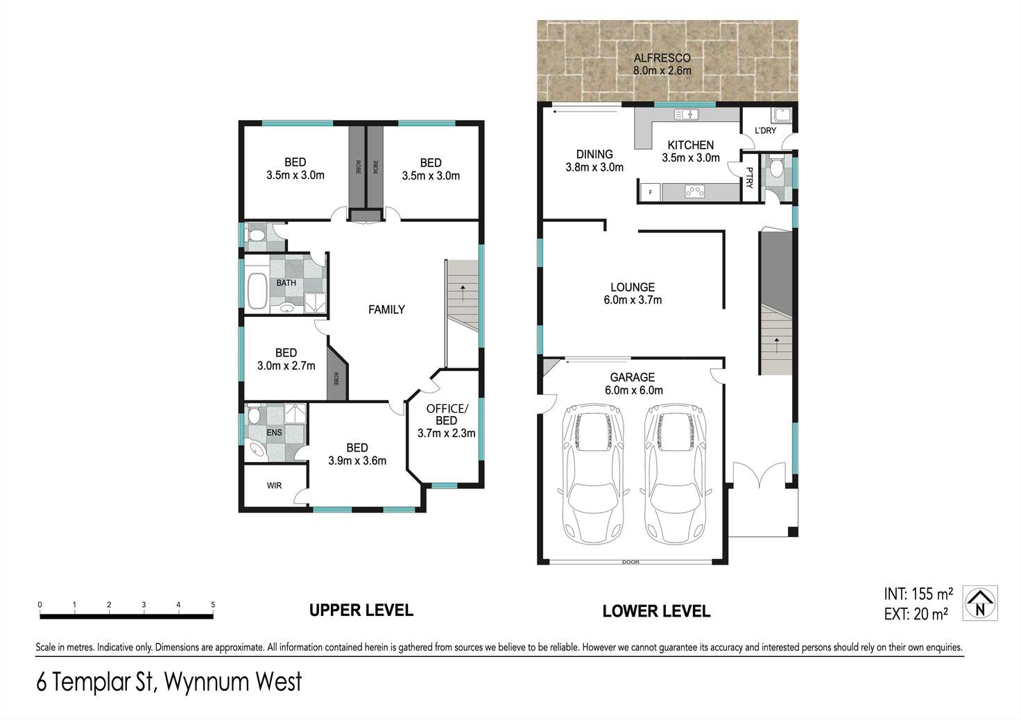 Floorplan of Homely house listing, 6 Templar Street, Wynnum West QLD 4178