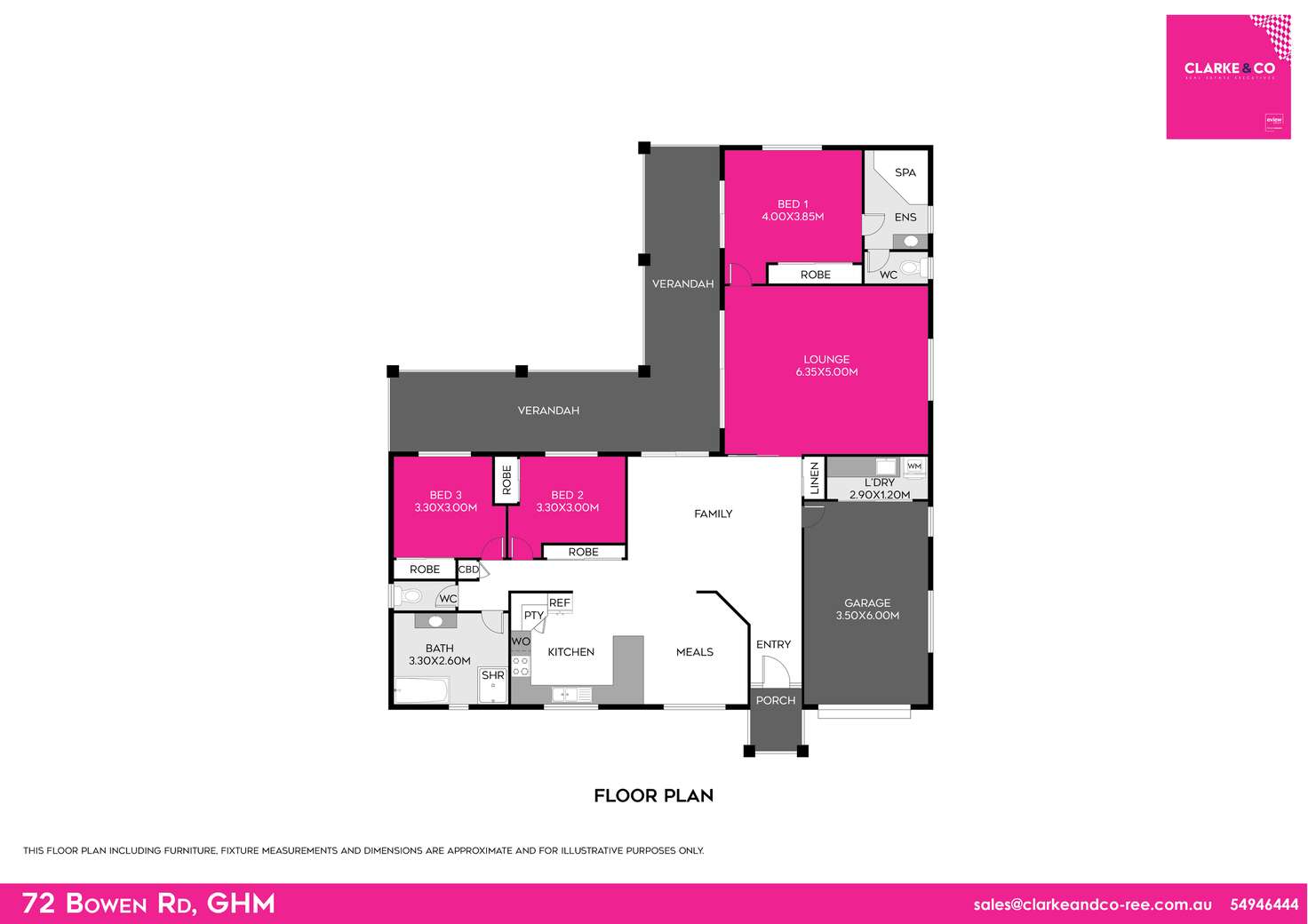 Floorplan of Homely house listing, 72 Bowen Road, Glass House Mountains QLD 4518