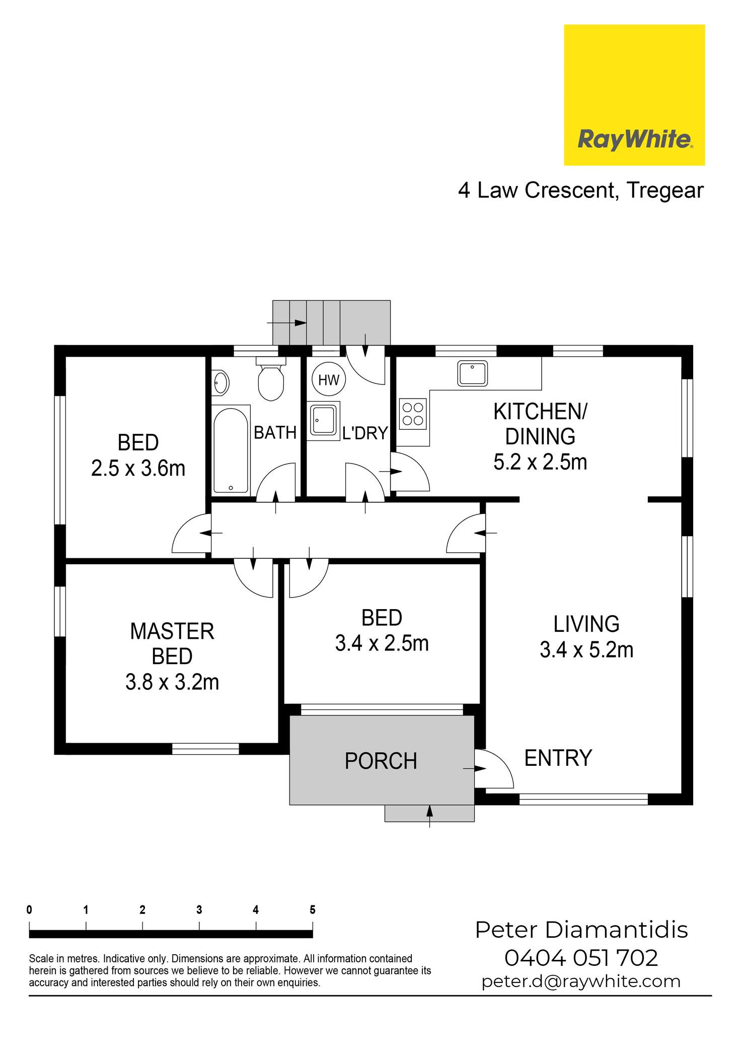 Floorplan of Homely house listing, 4 Law Crescent, Tregear NSW 2770