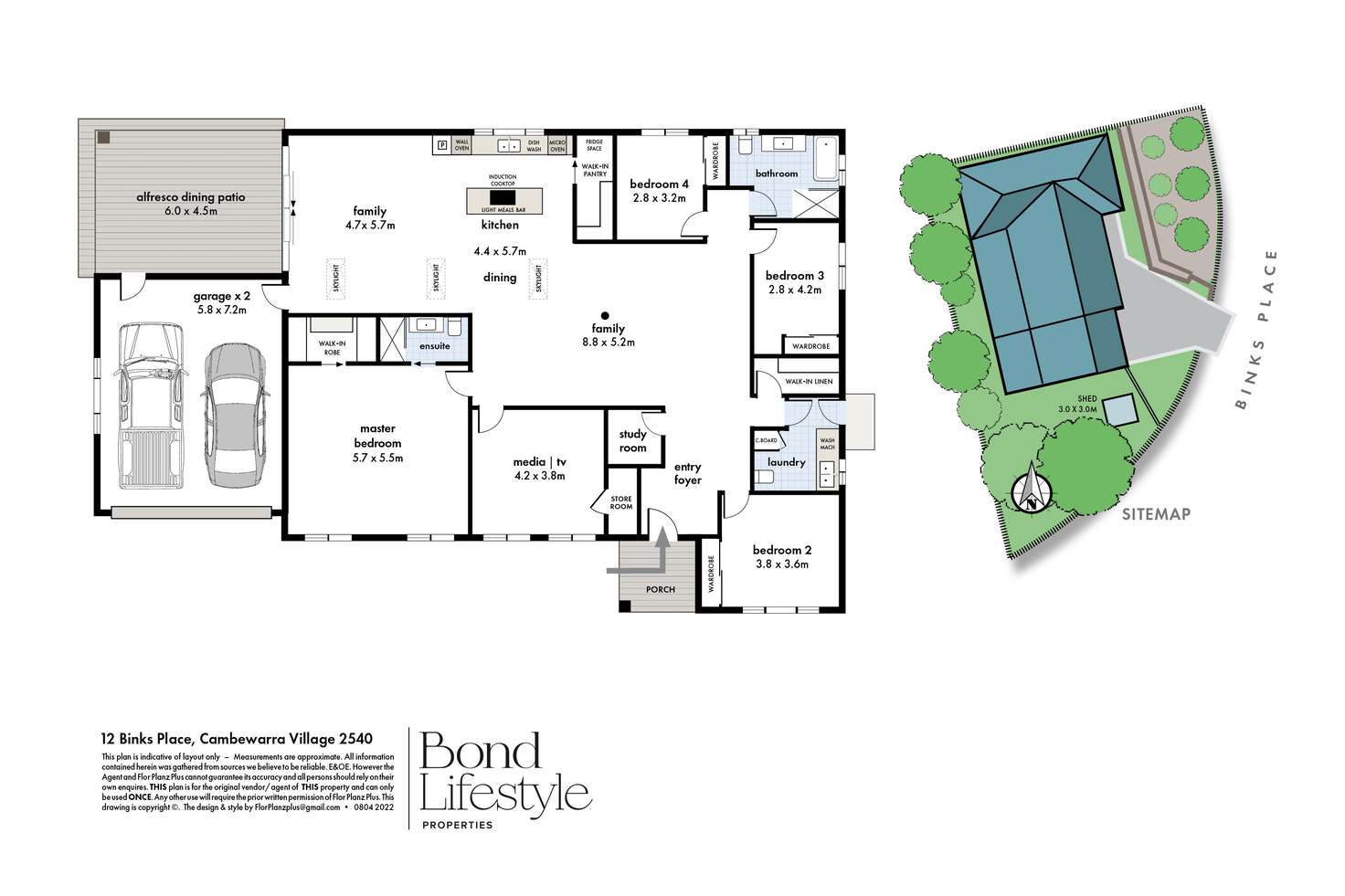 Floorplan of Homely house listing, 12 Binks Place, Cambewarra Village NSW 2540