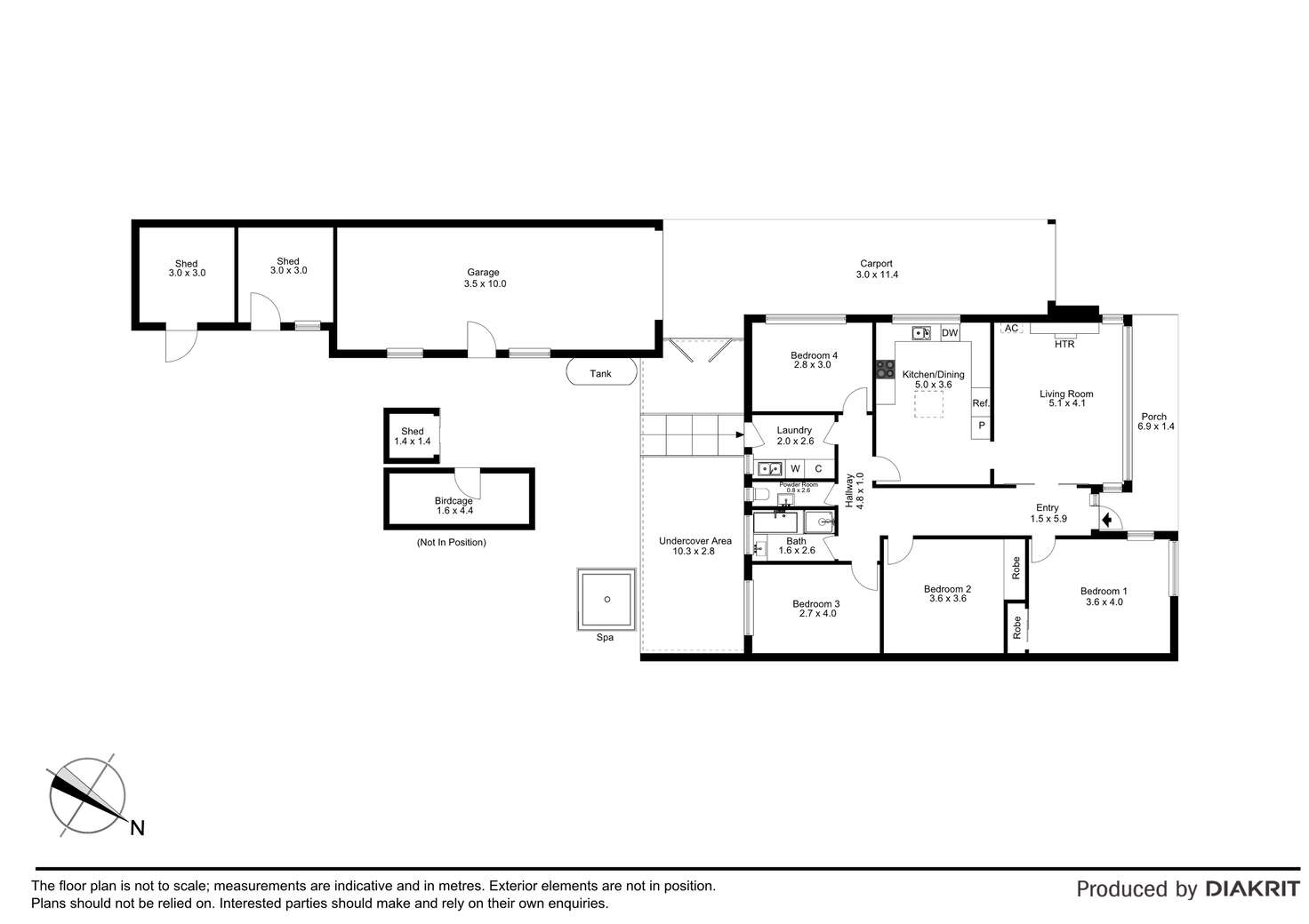 Floorplan of Homely house listing, 13 Lancaster Street, Sunshine North VIC 3020