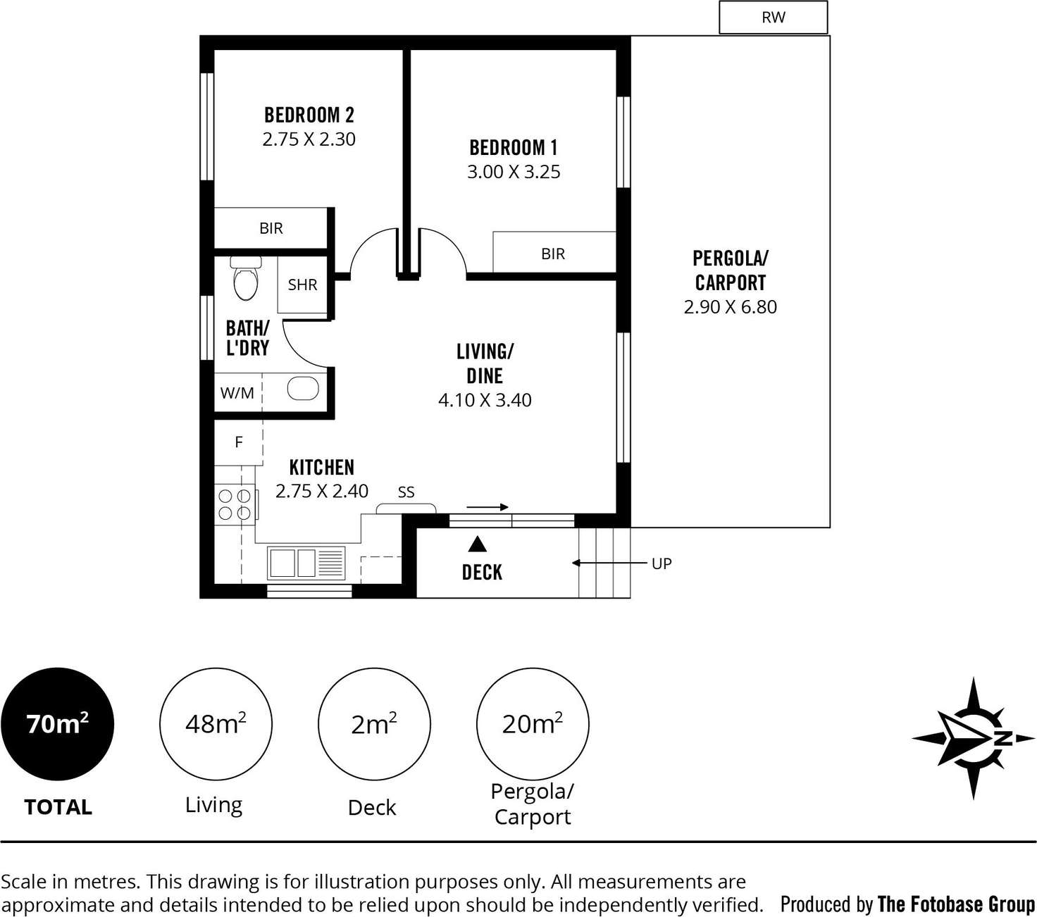 Floorplan of Homely retirement listing, Site 79 Woodcroft Tourist Park, Woodcroft SA 5162