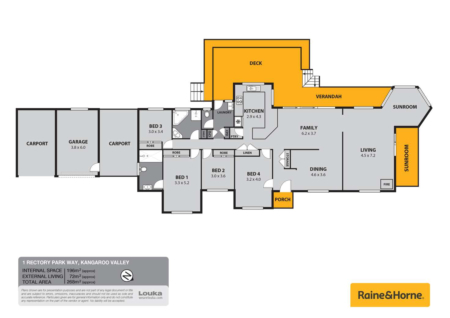 Floorplan of Homely house listing, 1 Rectory Park Way, Kangaroo Valley NSW 2577