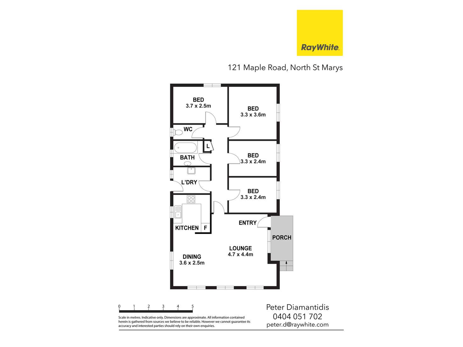 Floorplan of Homely house listing, 121 Maple Road, North St Marys NSW 2760