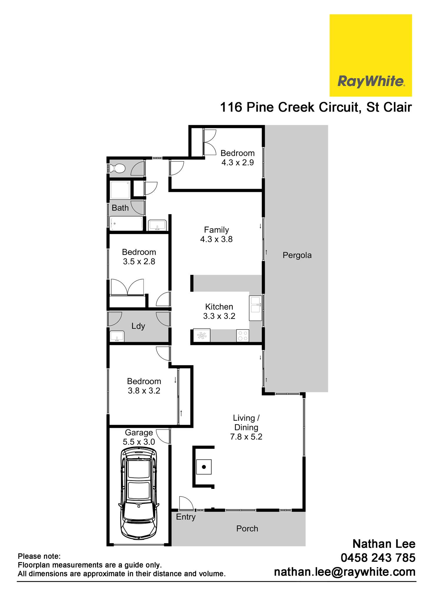 Floorplan of Homely house listing, 116 Pine Creek Circuit, St Clair NSW 2759