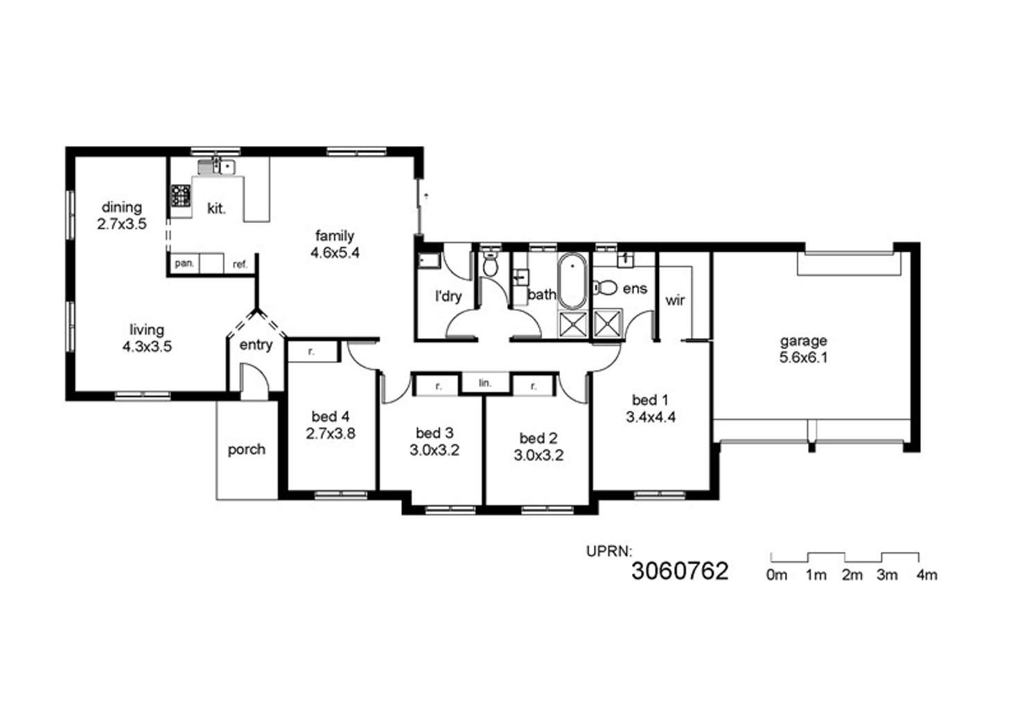 Floorplan of Homely house listing, Address available on request