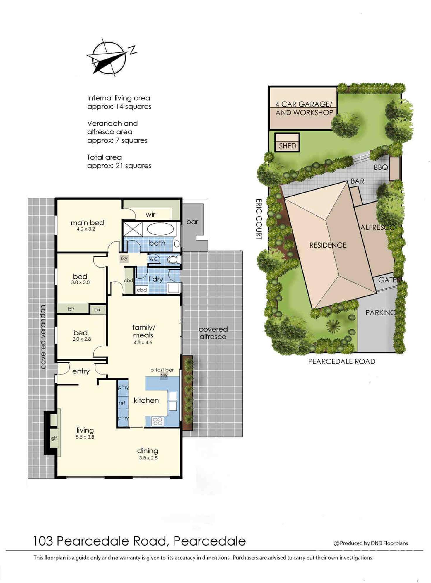 Floorplan of Homely house listing, 103 Pearcedale Road, Pearcedale VIC 3912