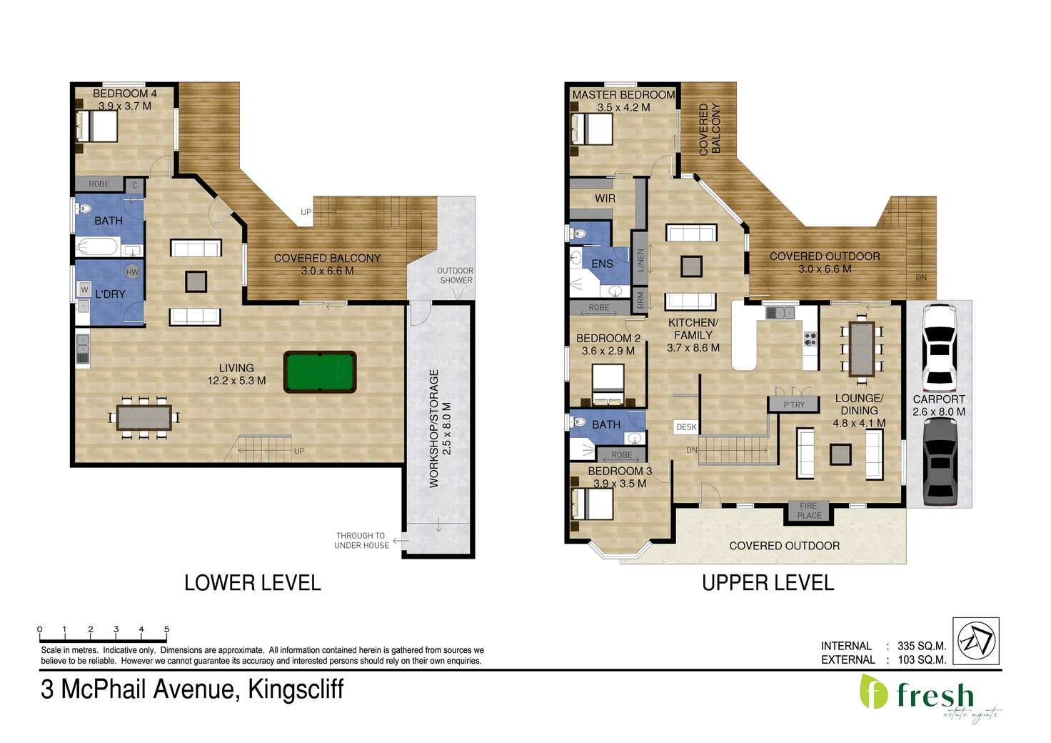 Floorplan of Homely house listing, 3 McPhail Avenue, Kingscliff NSW 2487