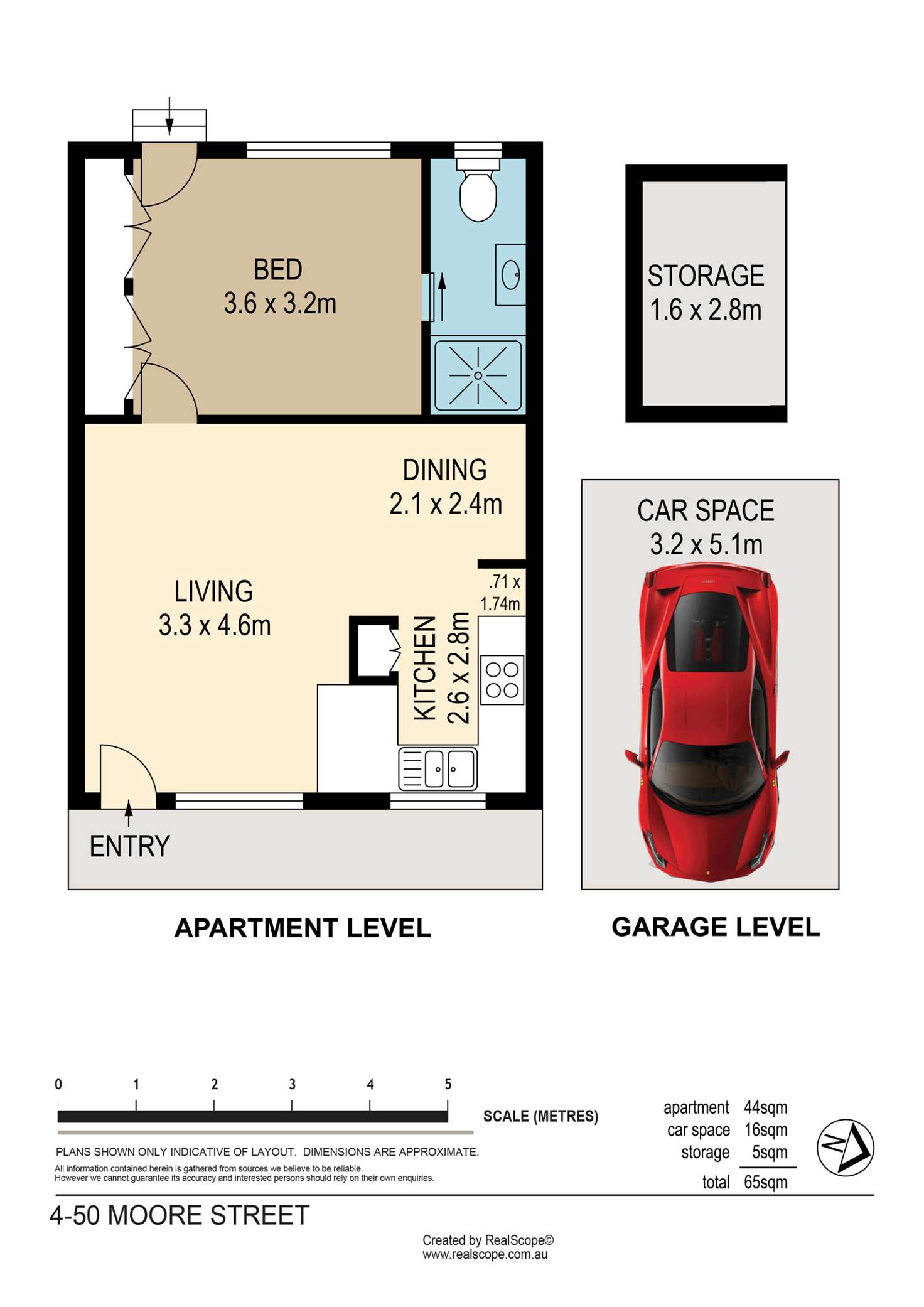 Floorplan of Homely unit listing, 4/50 Moore Street, Morningside QLD 4170