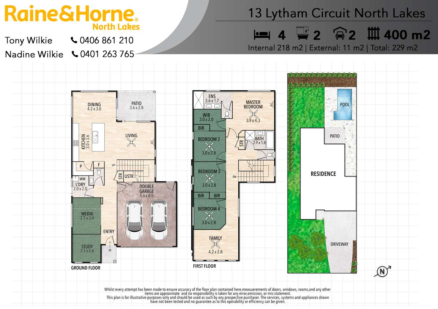 Floorplan of Homely house listing, 13 Lytham Circuit, North Lakes QLD 4509