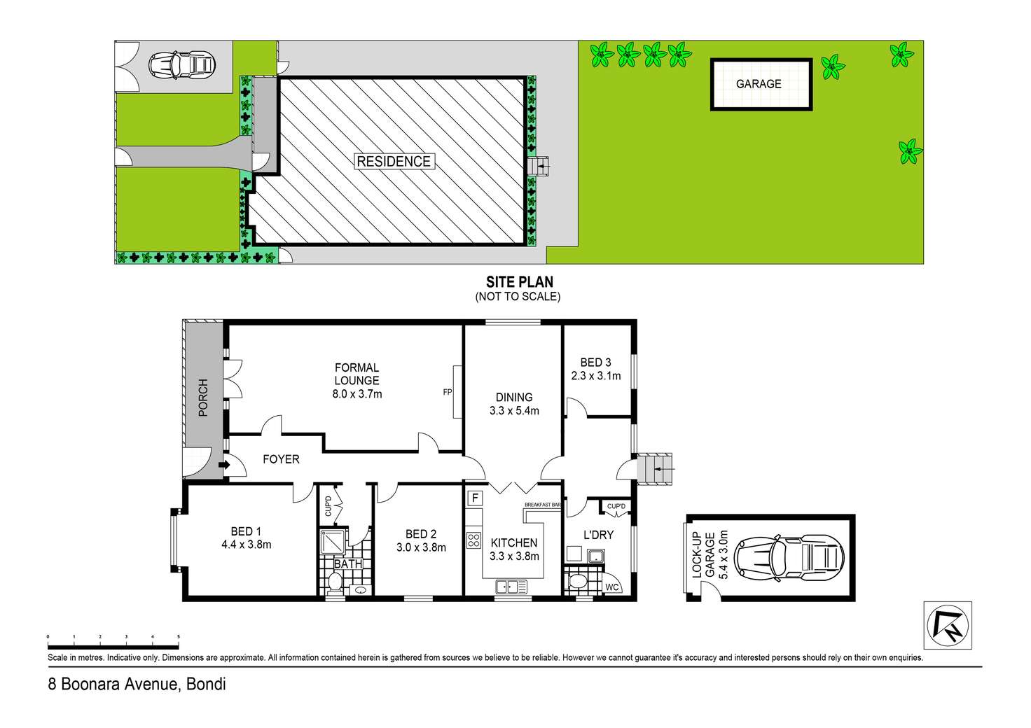 Floorplan of Homely house listing, 8 Boonara Avenue, Bondi NSW 2026