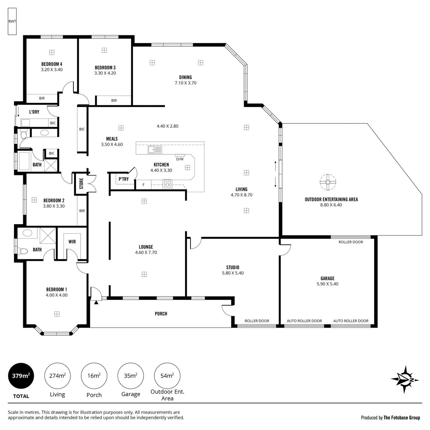 Floorplan of Homely house listing, 133 Grand Boulevard, Seaford Rise SA 5169