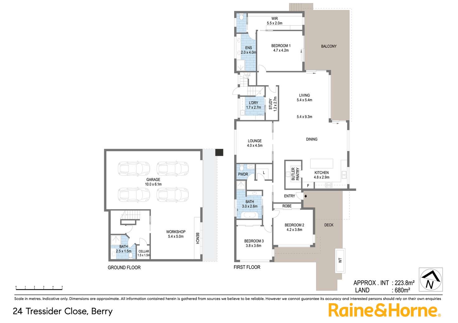 Floorplan of Homely house listing, 24 Tressider Close, Berry NSW 2535